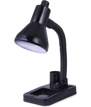 ZESTRUM Black Study Table Lamp ( Pack of 1 )