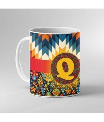 Keviv White Ceramic Coffee Mug ( Pack of 1 )