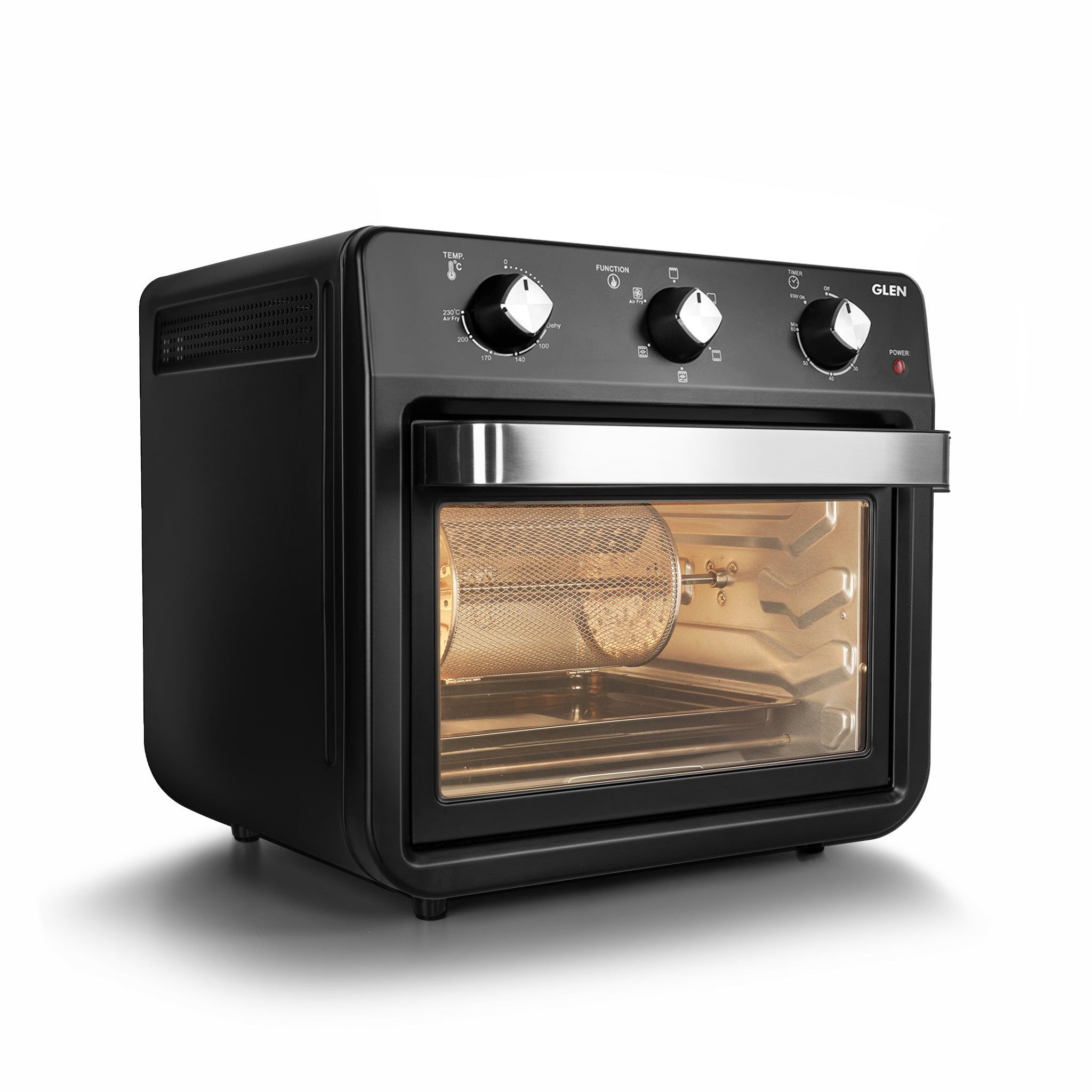 Air Fryer Oven 25 Litre Time and Temperature Control, 1800W - Black (SA3050AFO)
