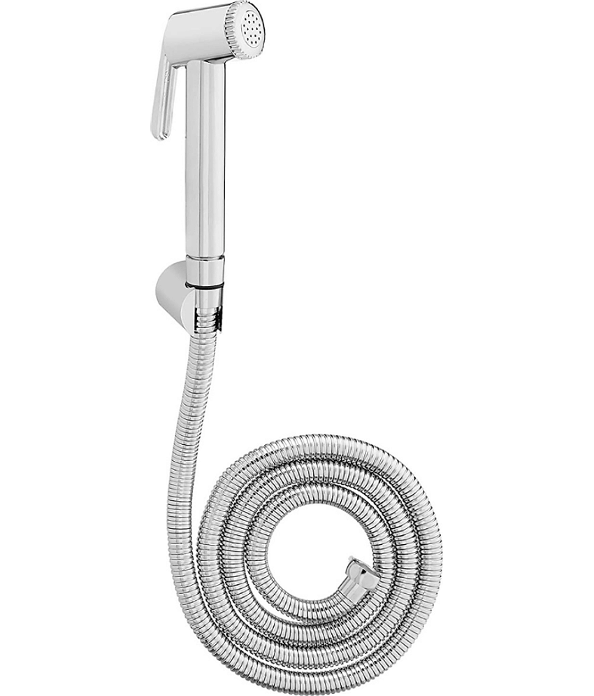 BATHONIX ABS Sleek Health Faucet with 1m Hose Pipe and Hook Plastic(ABS) Health Faucet (Water Sprayer)