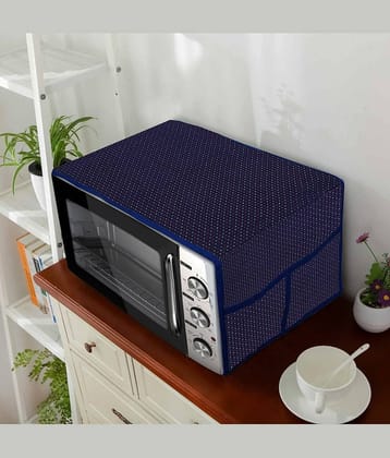 E-Retailer Single Polyester Purple Microwave Oven Cover -
