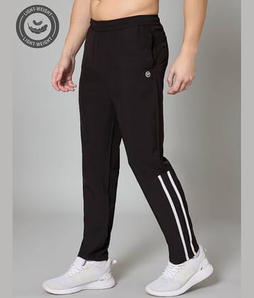 Turnfit Black Polyester Men's Sports Trackpants ( Pack of 1 )