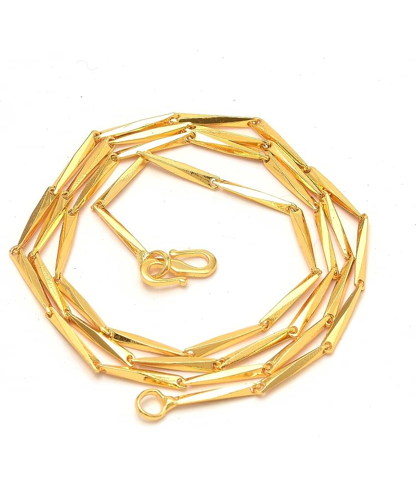 Jewar Mandi Gold Plated Chain ( Set of 1 )