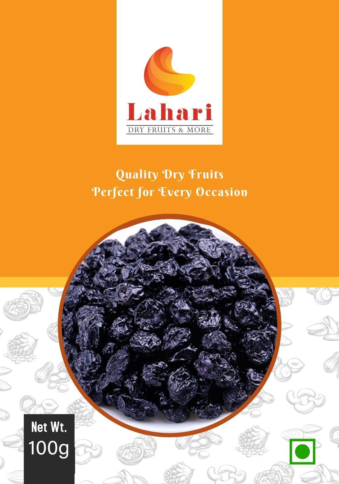 DRY BLUEBERRY 100G