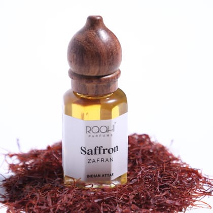 Saffron Attar | Authentic Indian Attar | Zafran Attar | Handcrafted in Kannauj-6ml