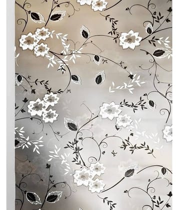 GREEWELT Floral Wallpaper ( 40 x 300 ) cm ( Pack of 1 )