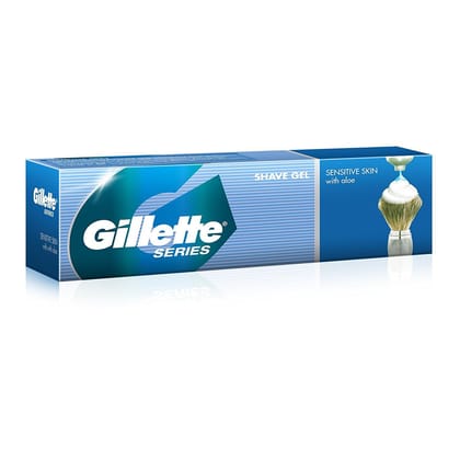 Gillette Series Shave Gel - Sensitive Skin, 60 gm