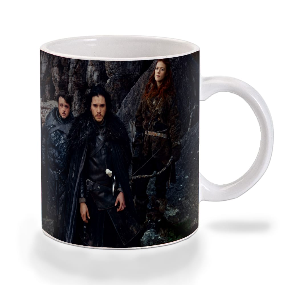 Multicolor Game Of Thrones Characters By The Sea Ceramic Mug