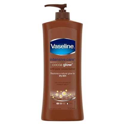 Vaseline Intensive Care Cocoa Glow Body Lotion, 300Ml Vaseline Intensive Care Cocoa Glow Body Lotion, 300Ml