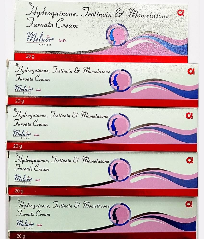 MELNOR CREAM ( PACK OF 4) Night Cream 80 gm Pack of 4