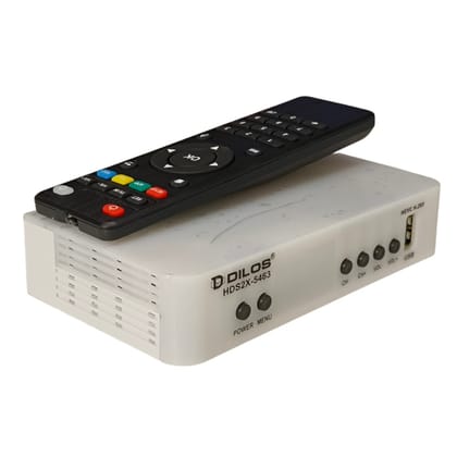 DILOS HDS2X-5463 HEVC 8bits H.265 Free-To-Air Set-Top Box DILOS HDS2X-5463 HEVC 8bits H.265 Free-To-Air Set-Top Box
