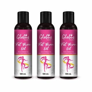 Globus Remedies Fat Burn Oil Anticellulite Slimming Oil for Body Shaping 100ml Set of 3