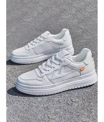 JK Port Brand Sneakers For Men White Men's Lifestyle Shoes