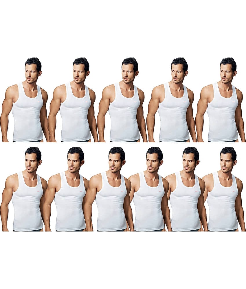 Rupa Jon White Sleeveless Vests