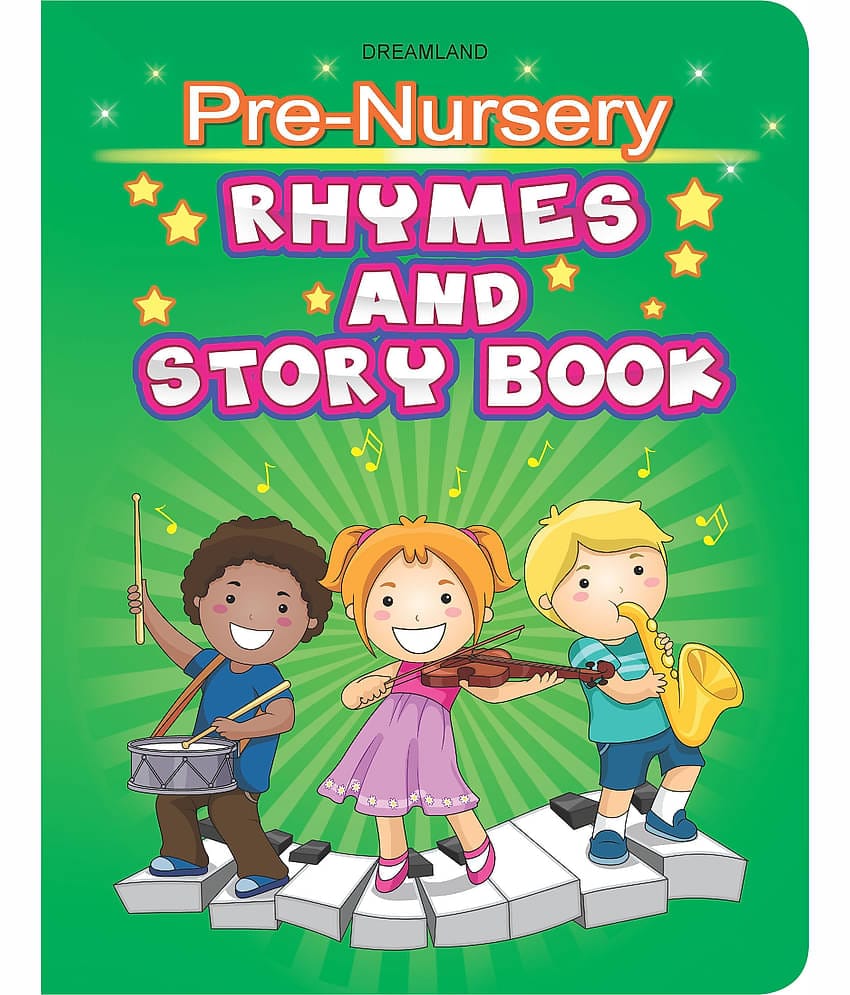 Pre-Nursery Rhymes & Story Book - English - Early Learning Book