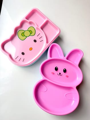 Plate set (set of 12) | Quirky Plate Set-Kitty
