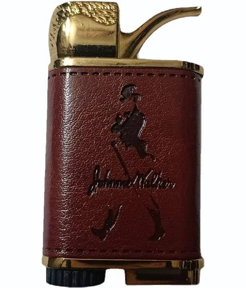 Peshkar Brown Leather Cigarette Lighter ( Pack of 1 )