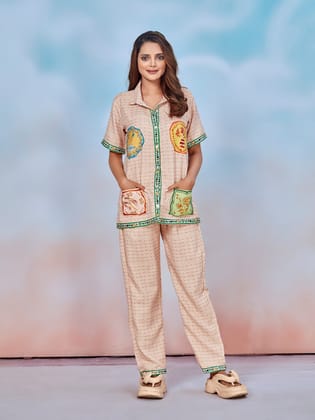Patching Art PJ Set-S