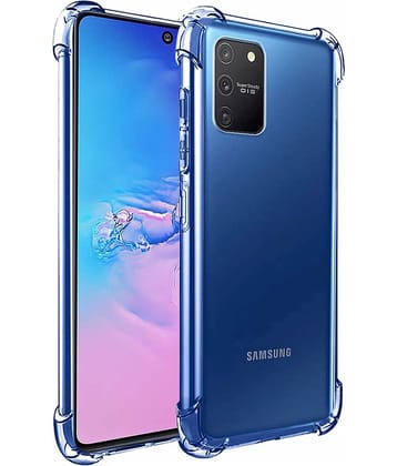 Spectacular Ace - Transparent Silicon Bumper Cases Compatible For Samsung Galaxy S10 Lite ( Pack of 1 )