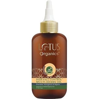 Lotus Organics+ Hair-Fall Control Multi-Herbs Oil Hair Oil (200 Ml)
