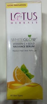 Lotus herbals white glow vitamin c+ gold serum 30 ml