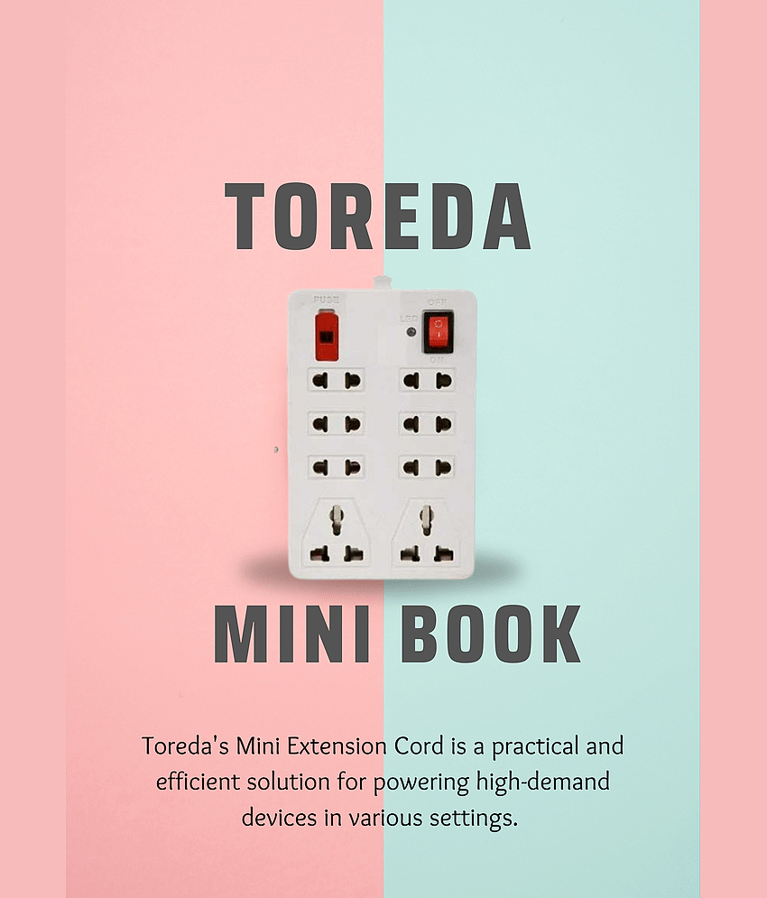 TOREDA 8 Socket Extension Board