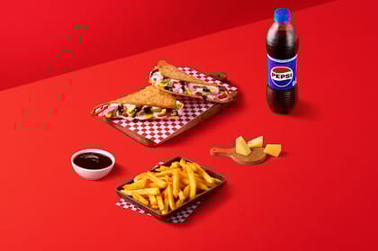 Melts 3 Course Meal For 1 - Veg