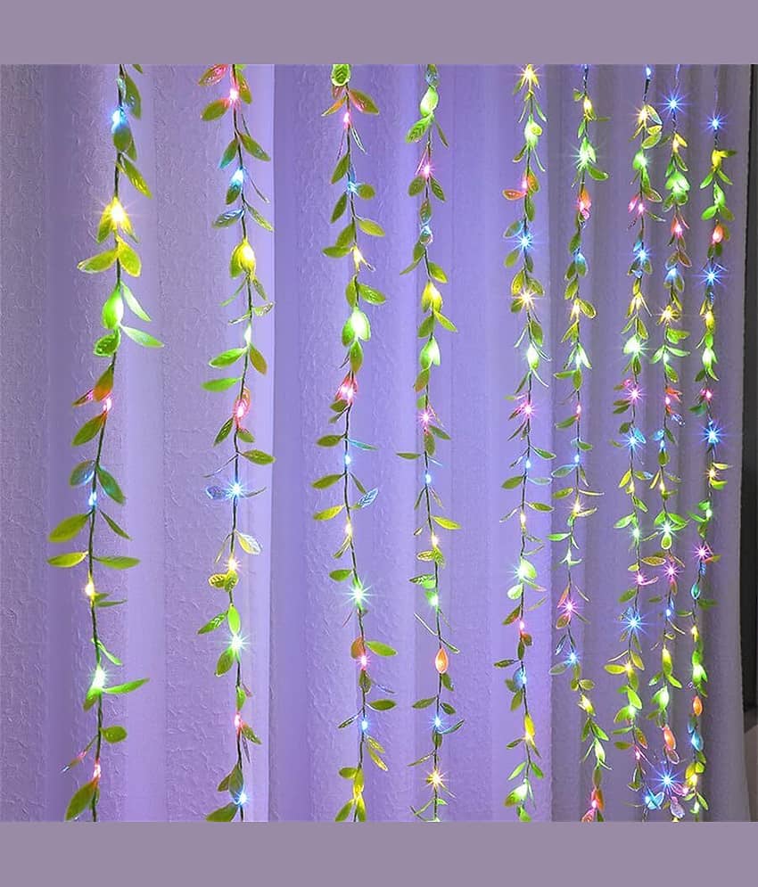 SPARKWORLD Multicolor 3M Curtain String Light ( Pack of 1 )