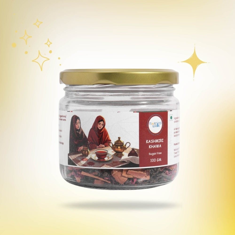 Morning Wale Kashmiri Kahwa (Pack of 2) | Authentic Spiced Green Tea | Metabolism Booster