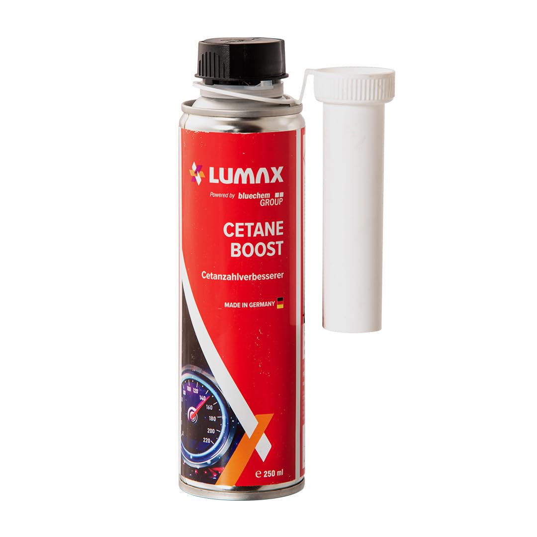 Lumax Cetane Boost for Diesel Engines | 250ml | Improves Ignition Quality | Boosts Engine Horse Power | Reduces Engine Knock