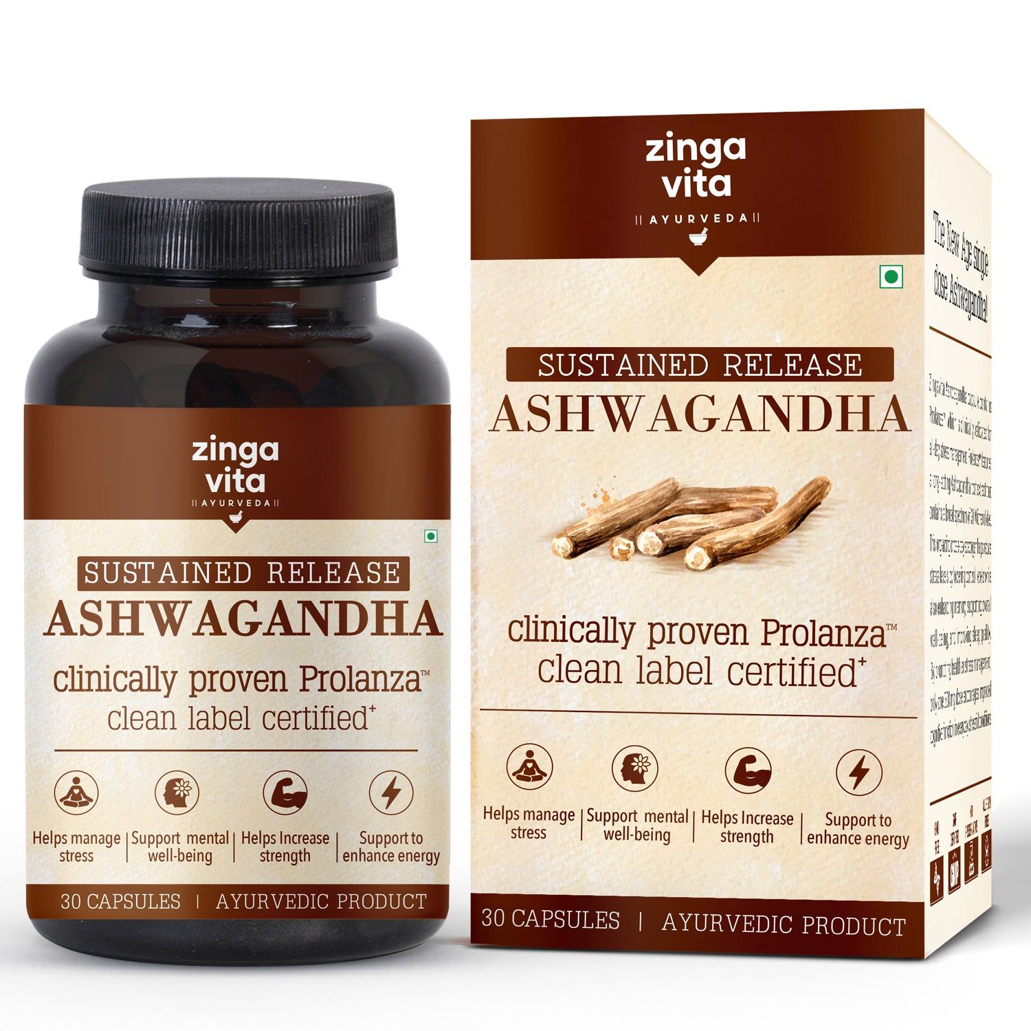 Sustained Release Ashwagandha-Pack of 1 <br>(1 month)