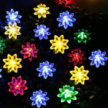 GLOWSERIE Multicolor LED Flower Lights – Decorative Garden & Outdoor Lighting