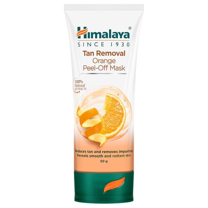 Himalaya Tan Removal Orange Peel-Off Mask, 50g