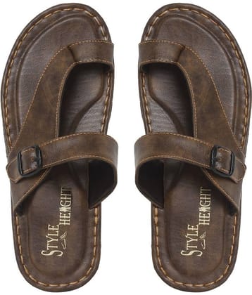 Style Height Rust Flip Flops