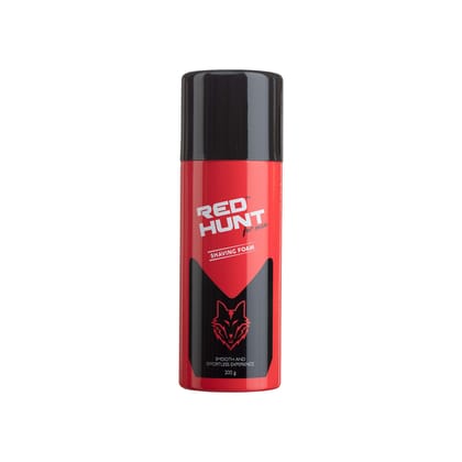RED HUNT Shaving Foam, Red, 200 ml