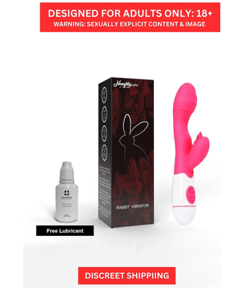 30 Speed G Spot Rabbit Vibrating Dildo vibrator By NaughtyNights + Free kaamraj Lubricant