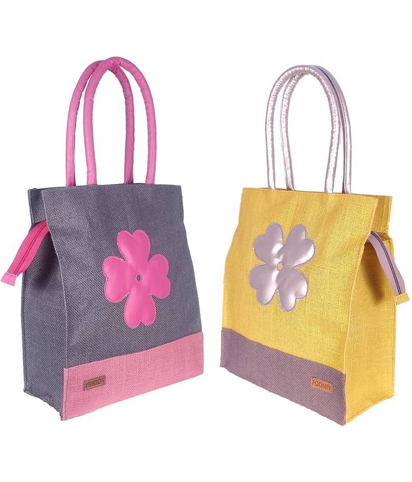 Foonty Multi Lunch Bags - 2 Pcs