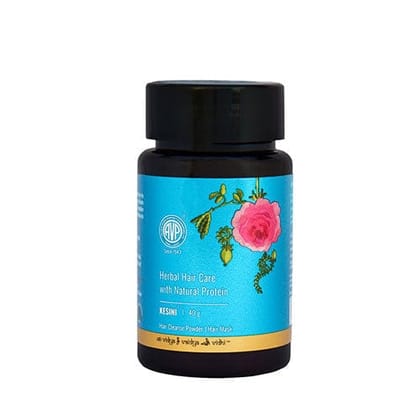 Kesini Ayurvedic Herbal Hair Cleanser Cum Hair Mask, Chemical Free, Goodness Of 7 Herbs - 40g