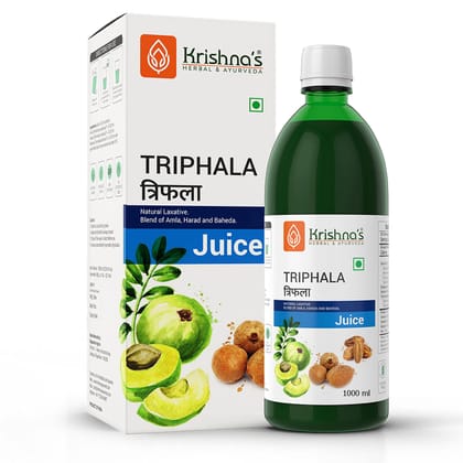 Krishna's Herbal & Ayurveda Triphala Juice 1000 ml  Pack of 1