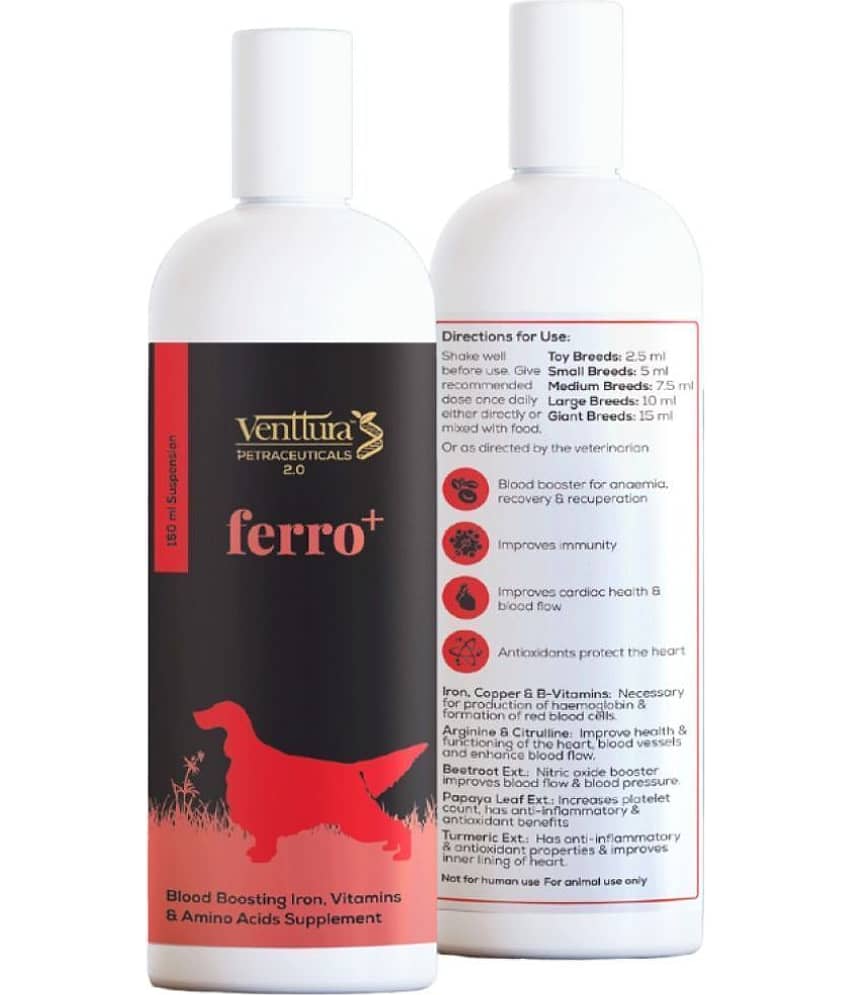 Venttura Ferro+ Iron Supplements for Dogs |(150ml)
