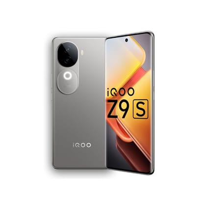 IQOO Z9s 5G (Titanium Matte, 8GB RAM, 256GB Storage) | 120 Hz 3D Curved AMOLED Display | 5500 mAh Ultra-Thin Battery | Dimesity 7300 5G Processor | Sony IMX882 OIS Camera with Aura Light