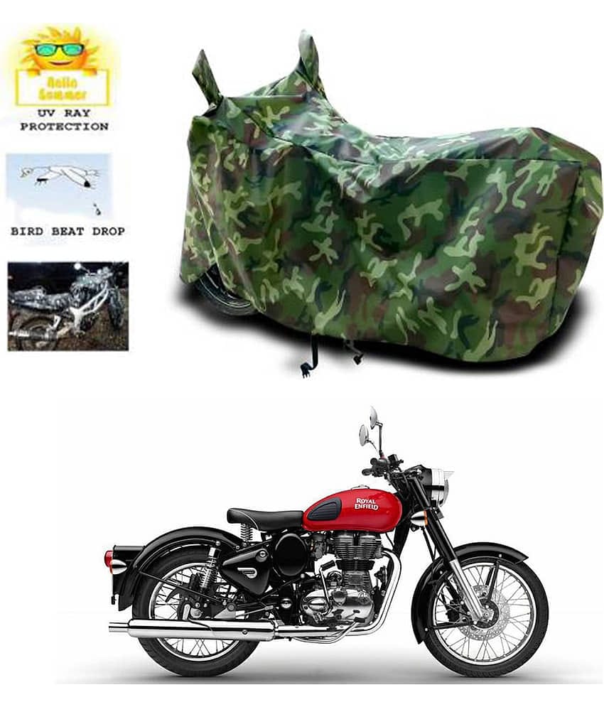 RONISH Bike Body Cover for Royal Enfield Classic 350 ( Pack of 1 ) , Multicolour