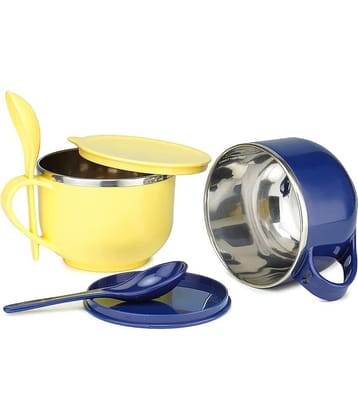 ATIPRIYA Stainless Steel Soup Bowl 500 mL ( Set of 2 )