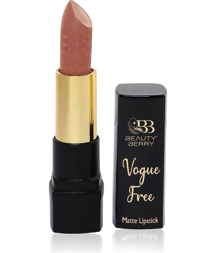 Beauty Berry Vogue Free Matte Lipstick 3.2g, Nude (Shade - 04)