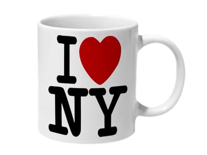 Multicolor I Love New York Ceramic Mug