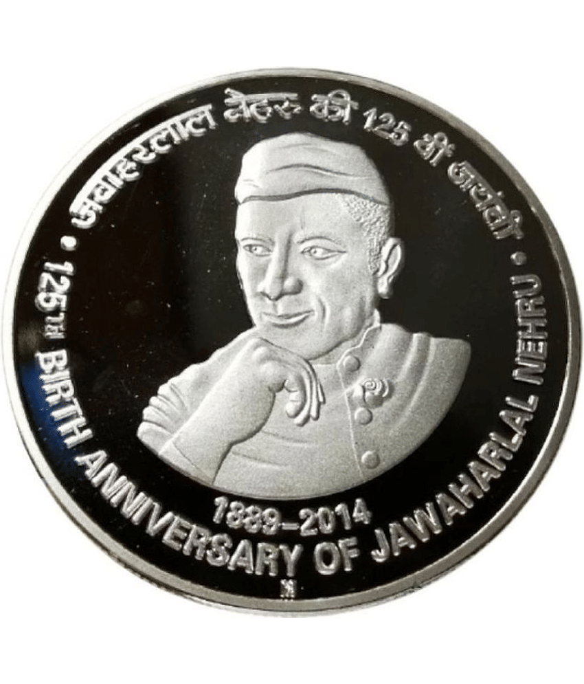 skonline - 125 RUPEES JAWAHARLAL NEHRU UNC 1 Numismatic Coins