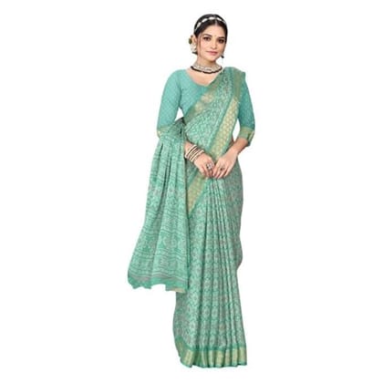 Chiffon Saree For Women & Girl | Free Size Saree & Unsttiched Blouse