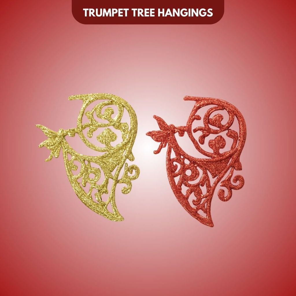 Trumpet Hangings - 2 PC - Party and Festive Needs | Buy online on ZillyBuy