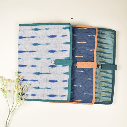 Ikat File Folders With Button-Pack of 1