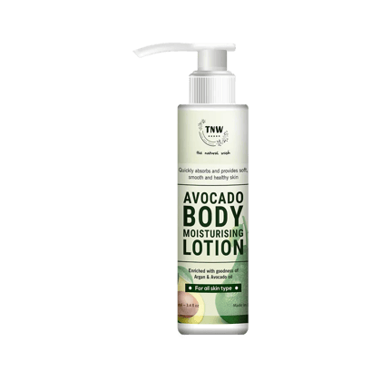 Avocado Moisturizing Body Lotion (Non Greasy & Paraben Free)